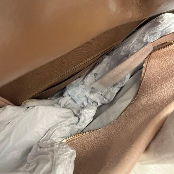 Marc Jacobs Rose Pink Medium Leather Tote Bag NEW! - Picture 6 of 14